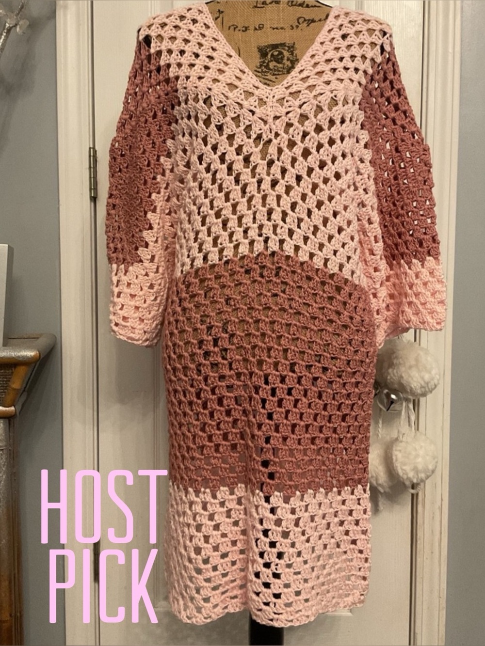 Bamboo/Cotton Crochet Dress